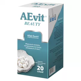 АЕвіт Бьюті, порошок для приготування розчину, саше 6.5 г, №20 | интернет-аптека Farmaco.ua