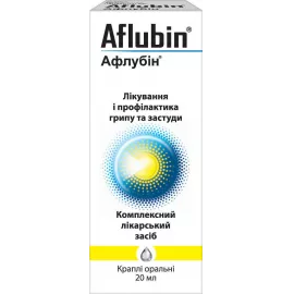 Афлубін®, краплі для перорального застосування, флакон 20 мл | интернет-аптека Farmaco.ua
