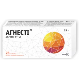 Агнесті, таблетки вкриті оболонкою, 25 мг, №28 | интернет-аптека Farmaco.ua