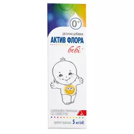 Актив Флора Бебі+, краплі оральні, флакон 5 мл | интернет-аптека Farmaco.ua