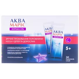 Аква Марис, соль морская, саше, №30 | интернет-аптека Farmaco.ua