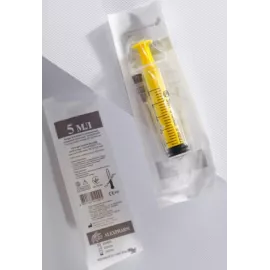 Alexpharm Luer Lock, шприц ін'єкційний одноразовий трикомпонентний стерильний з голкою, 5 мл, 22G, (0.7х40 мм) | интернет-аптека Farmaco.ua