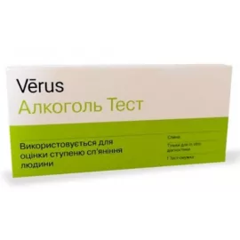 Алкоголь-тест-МБА, тест-набор, для выявления алкоголя в слюне, №1 | интернет-аптека Farmaco.ua