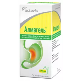 Алмагель®, суспензія для перорального застосування, флакон 170 мл, №1 | интернет-аптека Farmaco.ua