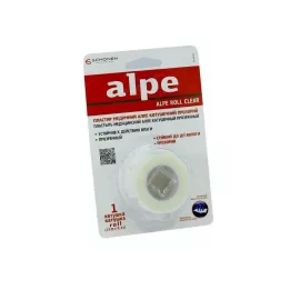 Alpe, пластырь, катушечный, прозрачный, 2.5 см х 9.1 м, №1 | интернет-аптека Farmaco.ua