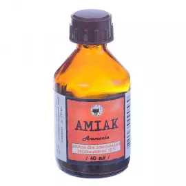 Аммиак, раствор, флакон 40 мл, 10% | интернет-аптека Farmaco.ua