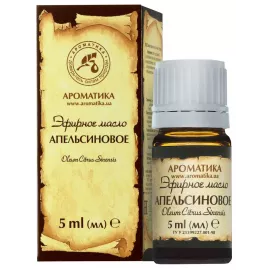 Апельсиновое эфирное масло, 5 мл | интернет-аптека Farmaco.ua