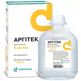 Аргитек, раствор для инфузий, 8 мг/мл, флакон 250 мл | интернет-аптека Farmaco.ua