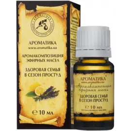 Здоровая семья в сезон простуд, аромокомпозиция эфирных масел, 10 мл | интернет-аптека Farmaco.ua