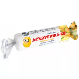 Аскорбінка-КВ, таблетки, зі смаком дині, №10 | интернет-аптека Farmaco.ua