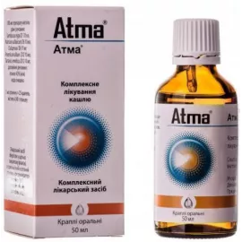 Атма®, капли для перорального применения, флакон 50 мл | интернет-аптека Farmaco.ua