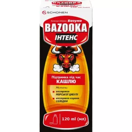 Базука Интенс, эликсир от кашля, 120 мл | интернет-аптека Farmaco.ua