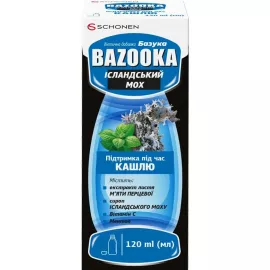 Базука Исландский мох эликсир, сироп, 120 мл | интернет-аптека Farmaco.ua