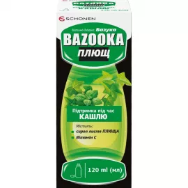 Базука Плющ, эликсир от кашля, 120 мл | интернет-аптека Farmaco.ua