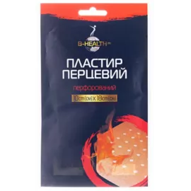 B-Health, пластир перцевий, перфорований, 10 х 18 см, №1 | интернет-аптека Farmaco.ua