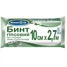 Белоснежка, бинт гипсовый, 10 см х 2.7 м | интернет-аптека Farmaco.ua
