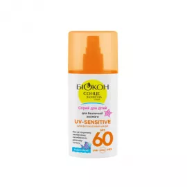 Биокон UV-Sensitive SPF-60, спрей для безопасного загара для детей, 90 мл | интернет-аптека Farmaco.ua