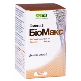 Біомакс Омега-3, капсули, №30 | интернет-аптека Farmaco.ua