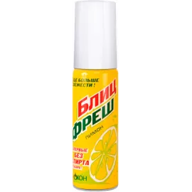 Биокон Блиц-Фреш, освежитель для полости рта, лимон, 25 мл | интернет-аптека Farmaco.ua