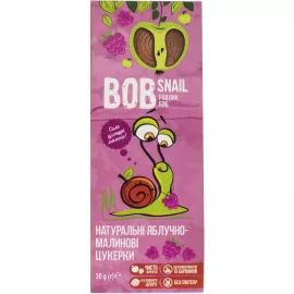 Bob Snail, конфеты натуральные, с яблоком и малиной, 30 г | интернет-аптека Farmaco.ua