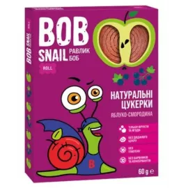 Bob Snail, конфеты натуральные, с яблоком и смородиной, 60 г | интернет-аптека Farmaco.ua