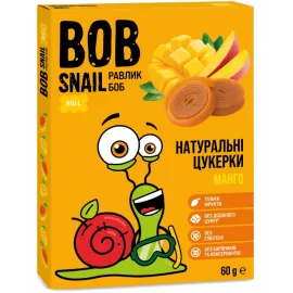 Bob Snail, конфеты натуральные, манго, 60 г | интернет-аптека Farmaco.ua