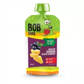 Bob Snail, смузи, банан-смородина, 120 г | интернет-аптека Farmaco.ua