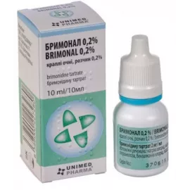 Бримонал, капли глазные, флакон 10 мл, 0.2%, №1 | интернет-аптека Farmaco.ua
