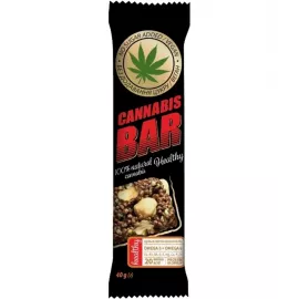 Cannabis Bar Фундук + Семена каннабиса, батончик-мюсли, 40 г | интернет-аптека Farmaco.ua