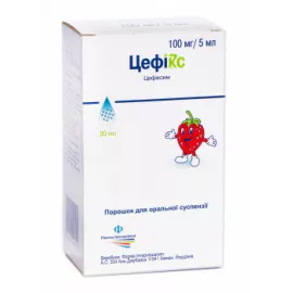 Цефікс, порошок для приготування оральної суспензії, флакон 30 мл, 100 мг/5 мл | интернет-аптека Farmaco.ua
