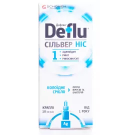 Дефлю Сильвер Нос, капли, 10 мл | интернет-аптека Farmaco.ua