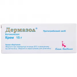 Дермазол, крем, 15 г, 2% | интернет-аптека Farmaco.ua