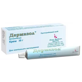 Дермазол, крем, 30 г, 2% | интернет-аптека Farmaco.ua