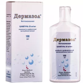 Дермазол, шампунь, 2%, 100 мл | интернет-аптека Farmaco.ua