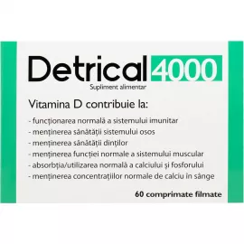 Детрикал 4000, таблетки, 320 мг, 4000 МЕ, №60 | интернет-аптека Farmaco.ua