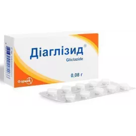 Диаглизид®, таблетки, 80 мг, №60 (10х6) | интернет-аптека Farmaco.ua