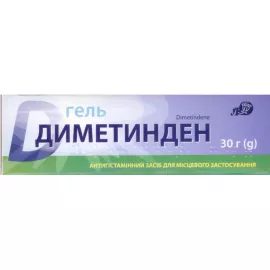 Диметинден, гель, туба 30 г, 0.1% | интернет-аптека Farmaco.ua