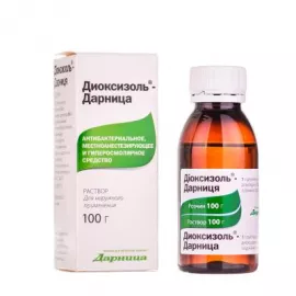 Диоксизоль-Дарница, раствор, флакон 100 мл | интернет-аптека Farmaco.ua