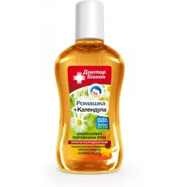Доктор Биокон Ромашка-Календула, ополаскиватель для полости рта, против парадонтоза, 300 мл | интернет-аптека Farmaco.ua