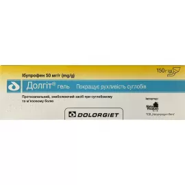 Долгит Гель, 50 мг/г, туба 150 г | интернет-аптека Farmaco.ua