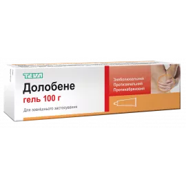 Долобене, гель, туба 100 г | интернет-аптека Farmaco.ua