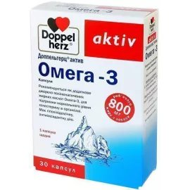 Доппельгерц® актив, Омега-3, капсулы, №30 | интернет-аптека Farmaco.ua
