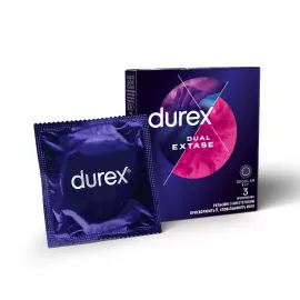 Durex Dual Extase, презервативы, №3 | интернет-аптека Farmaco.ua