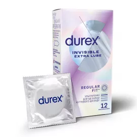 Durex Invisible Extra Lube, презервативы, №12 | интернет-аптека Farmaco.ua