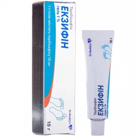 Екзифін, гель, 15 г, 1%, №1 | интернет-аптека Farmaco.ua