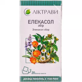 Елекасол, збір, пакет 1.5 г, №20 | интернет-аптека Farmaco.ua