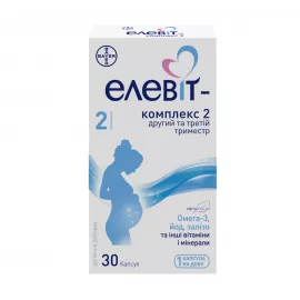 Элевит-Комплекс 2, капсулы, №30 | интернет-аптека Farmaco.ua