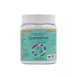 Еритритол, цукрозамінник, порошок, контейнер 220 г | интернет-аптека Farmaco.ua