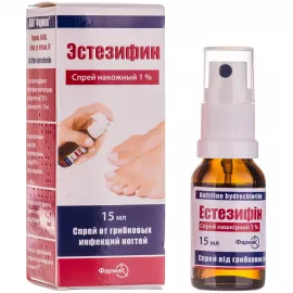 Естезифін, спрей нашкірний, 15 мл, 1% | интернет-аптека Farmaco.ua