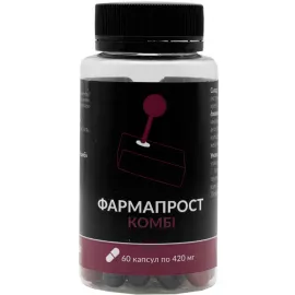 Фармапрост Комбі, капсули 420 мг, №60 | интернет-аптека Farmaco.ua